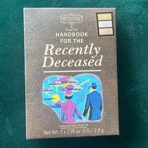 Beetlejuice x Revolution Recently Deceased Highlighter Palette Makeup